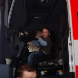 Děti u hasičů 2009